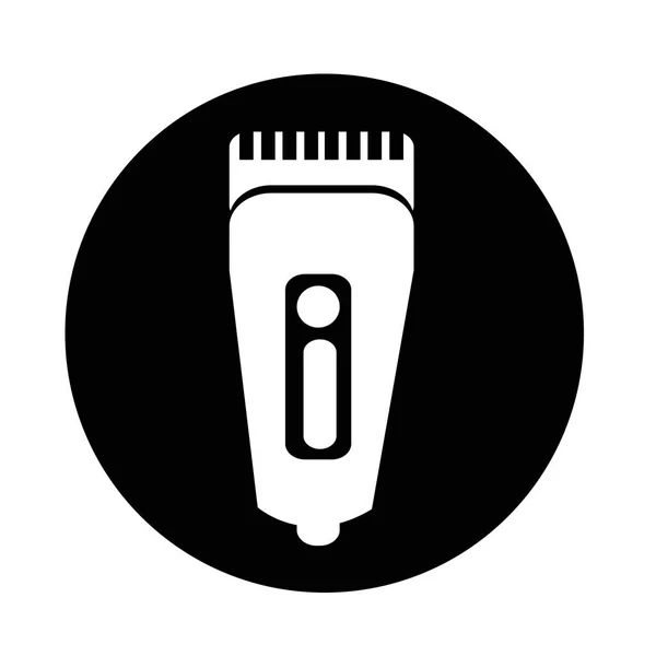 Hairclipper enkel ikon — Stock vektor