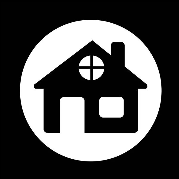 Real estate simple icon — Stock Vector