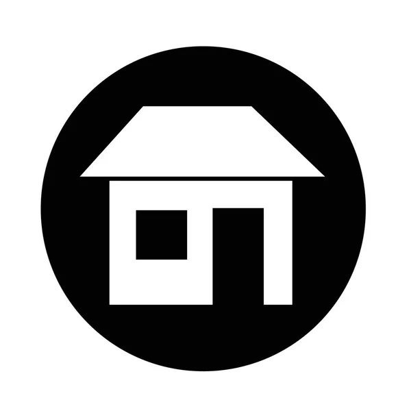 Значок будинку нерухомості — стоковий вектор