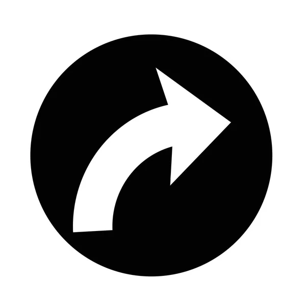 Redo-Pfeil-Symbol — Stockvektor