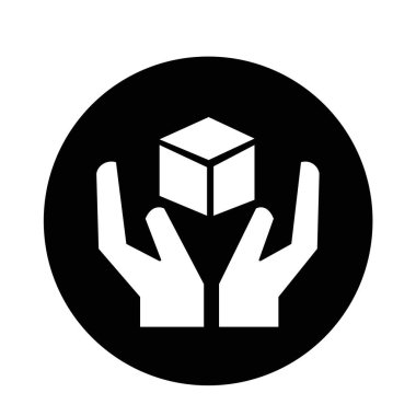 kırılgan düz simgesi