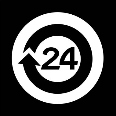 24 Saat Açık simgesi