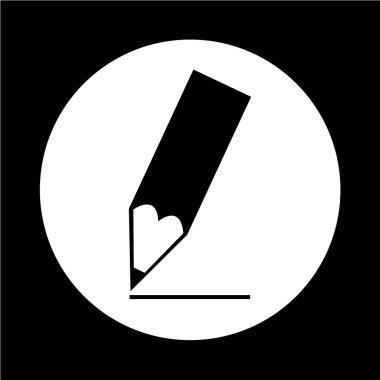 Kalem düzlüğü simgesi