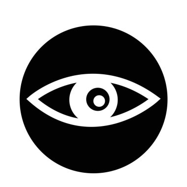 göz düz simgesi