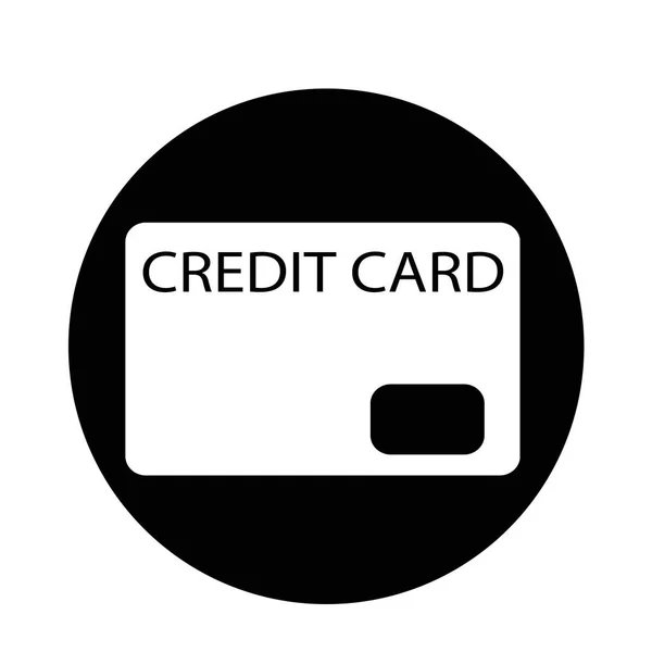Icona della carta di credito — Vettoriale Stock