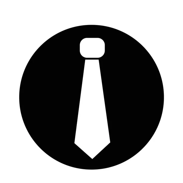 Necktie flat icon — Stock Vector