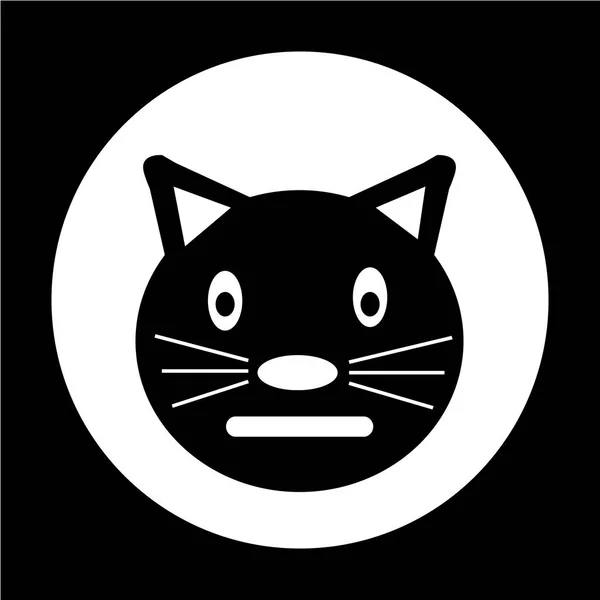Cat ploché ikony — Stockový vektor
