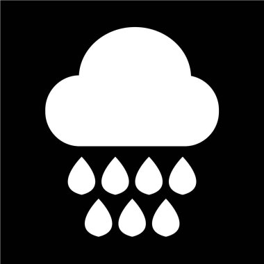 bulut yağmur simgesi