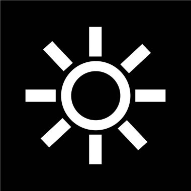Güneş Düz Simgesi
