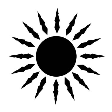 Güneş Düz Simgesi