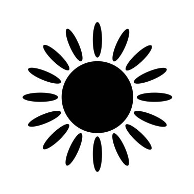 Güneş Düz Simgesi
