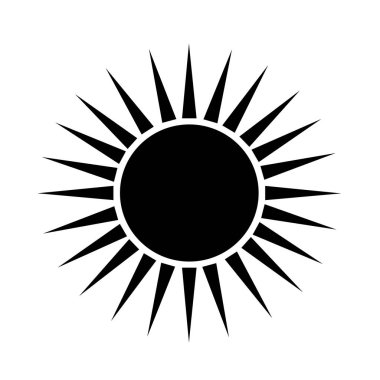 Güneş Düz Simgesi