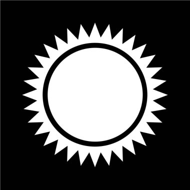 Güneş Düz Simgesi