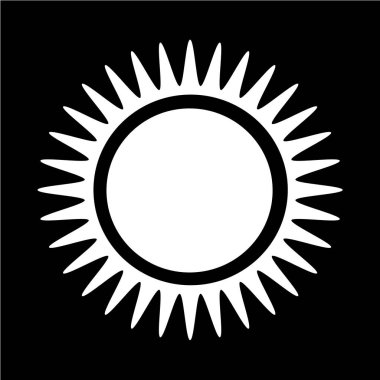 Güneş Düz Simgesi