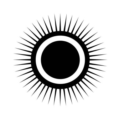 Güneş Düz Simgesi