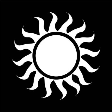 Güneş Düz Simgesi