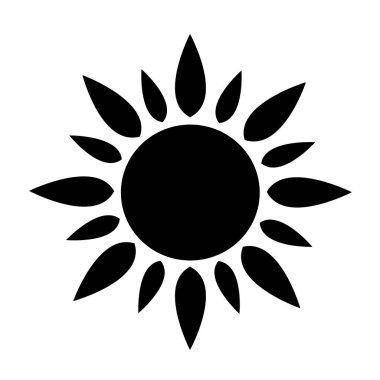 Güneş Düz Simgesi