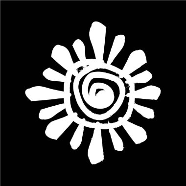 Güneş Düz Simgesi