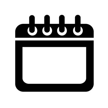 Takvim Düz Simgesi
