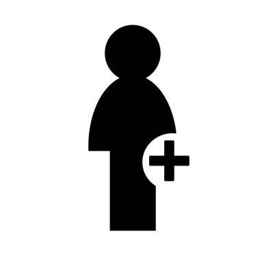 İnsanlar düz simgesi