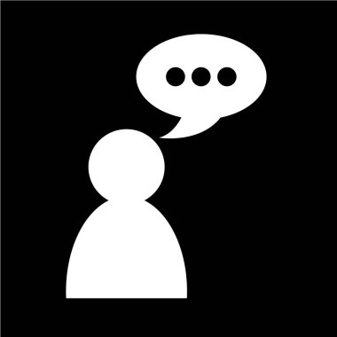 İnsanlar düz simgesi