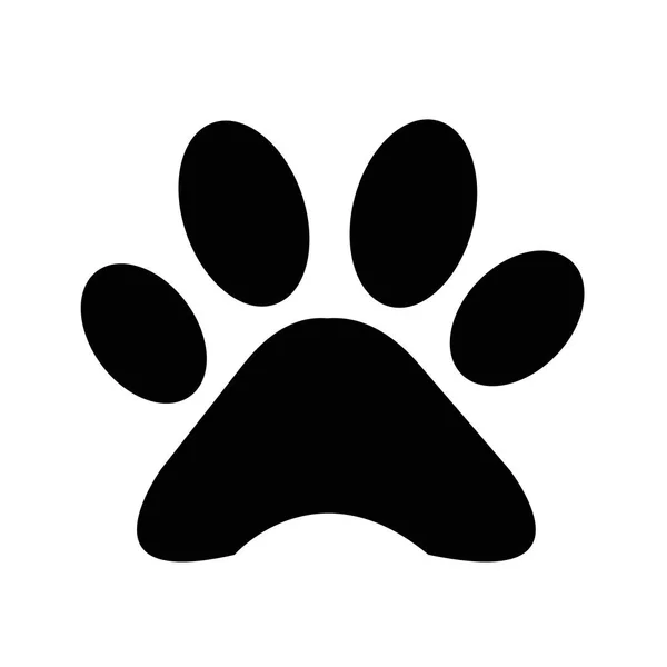 Animal paw print icon — Stock Vector