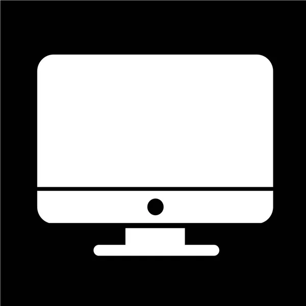 Desktop-Computer-Symbol — Stockvektor