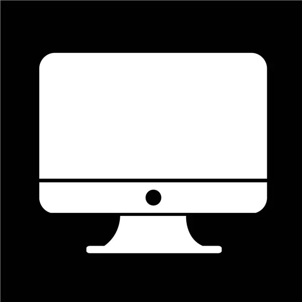 Desktop-Computer-Symbol — Stockvektor