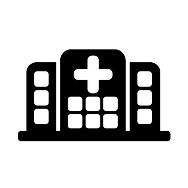 Hastane Binası Simgesi
