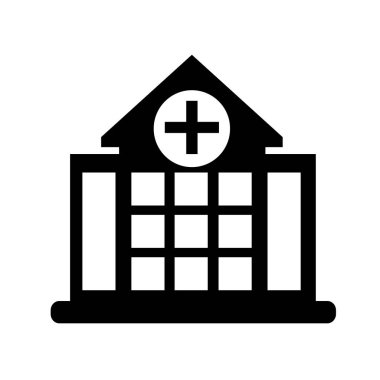Hastane Binası Simgesi