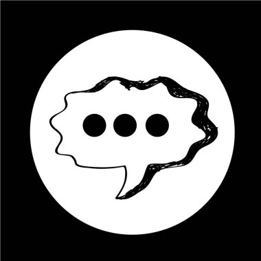 konuşma balonu simgesi