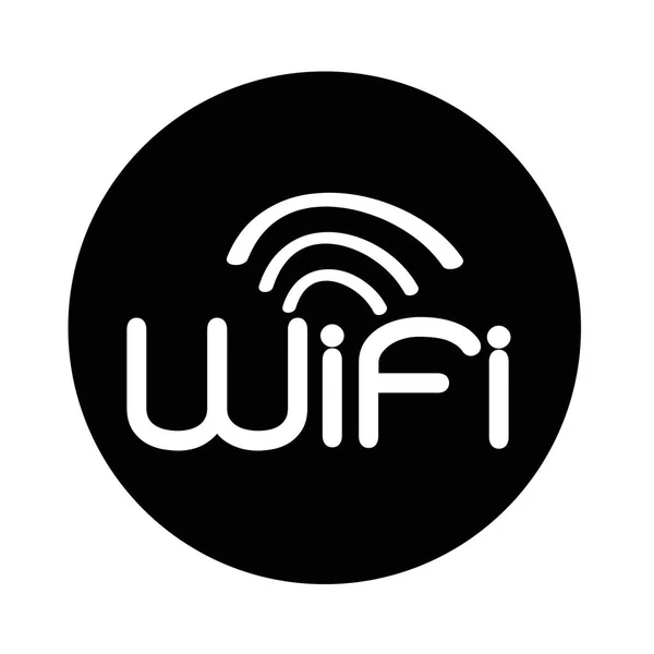 Icône de signal wifi — Image vectorielle