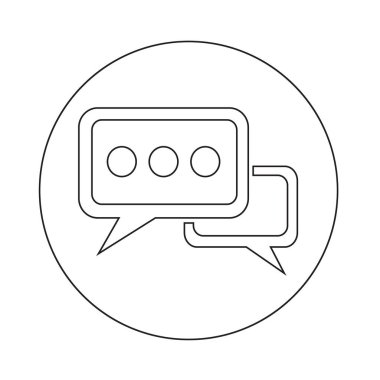 konuşma balonu simgesi