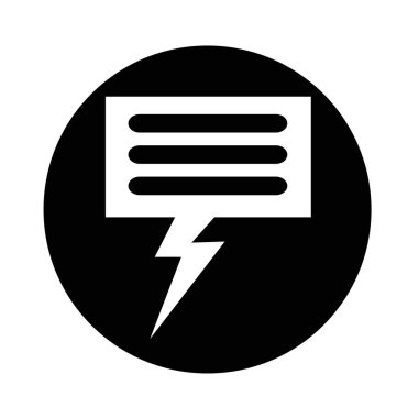 konuşma balonu simgesi