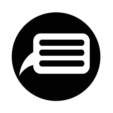 konuşma balonu simgesi