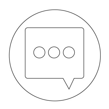 konuşma balonu simgesi