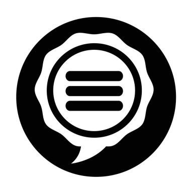 konuşma balonu simgesi