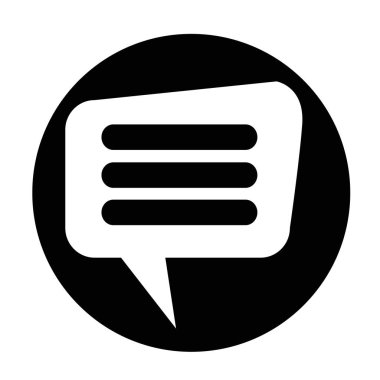 konuşma balonu simgesi