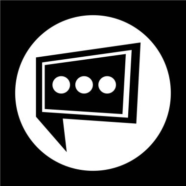 konuşma balonu simgesi