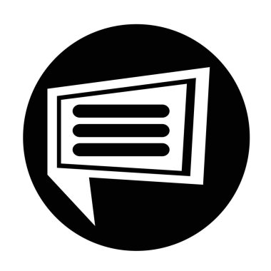 konuşma balonu simgesi