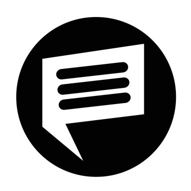 konuşma balonu simgesi