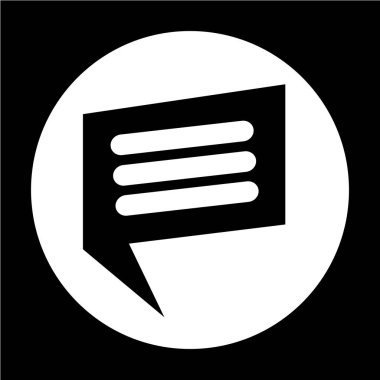 konuşma balonu simgesi