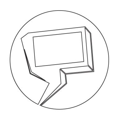 konuşma balonu simgesi