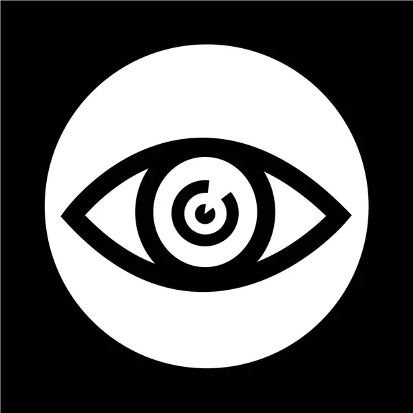 Abstraktes Augensymbol — Stockvektor