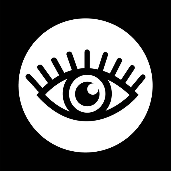 Icono del ojo abstracto — Vector de stock