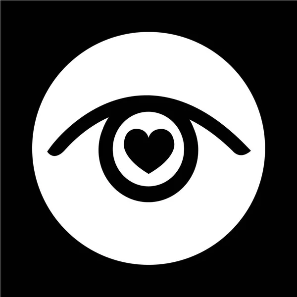 Abstract eye icon — Stock Vector