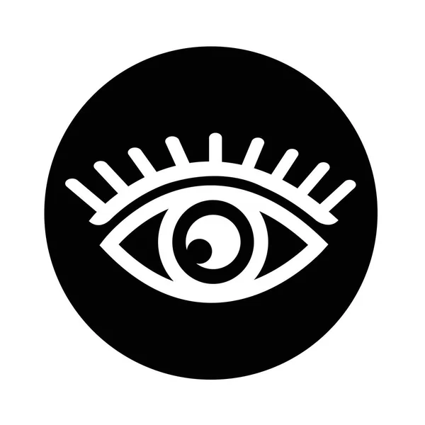 Icono del ojo abstracto — Archivo Imágenes Vectoriales