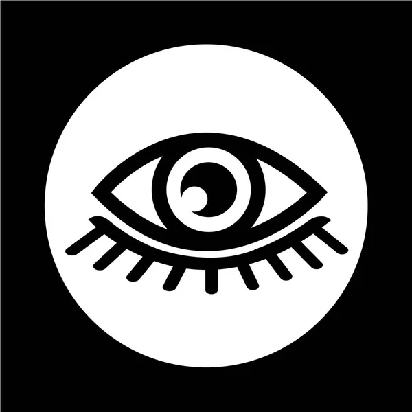 Icono del ojo abstracto — Vector de stock