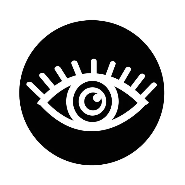 Abstracte oogpictogram — Stockvector