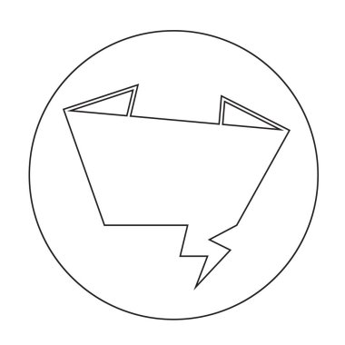 konuşma balonu simgesi 